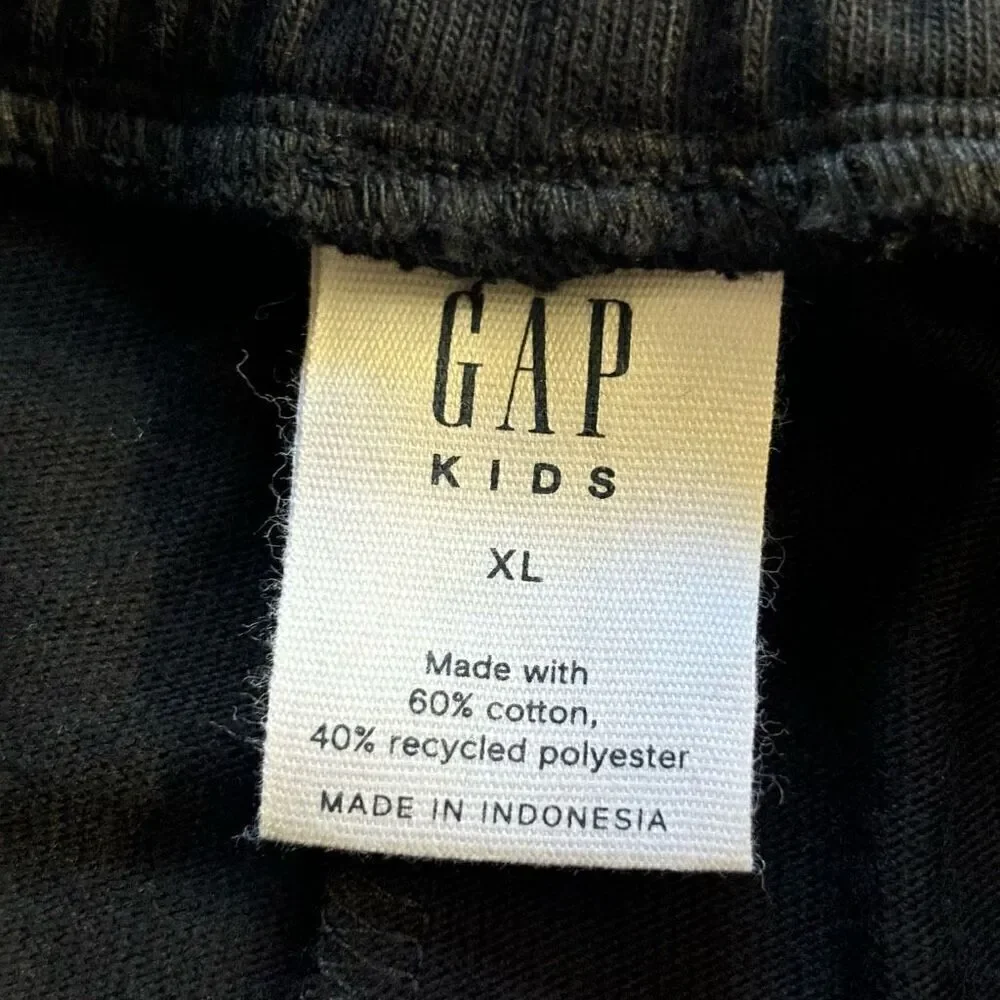 Gap Kids Pull-On Sweat Shorts true black XL (2-Pack)